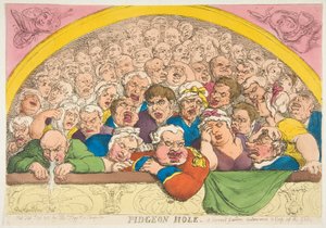 Pigeon Hole. Une astuce de jardin de couvent pour enfermer les dieux, 20 février 1811