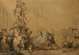 Place Victoire à Paris, 1784
