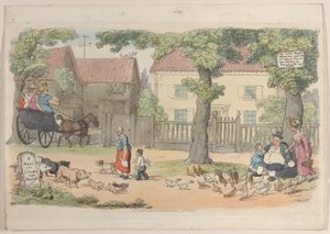 Planche 32, du Monde en miniature, 1816 - Thomas Rowlandson