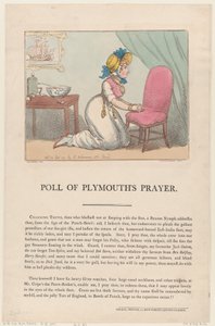 La prière de Poll de Plymouth, 20 septembre 1801 - Thomas Rowlandson