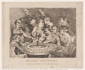 Divertissement privé, 1er janvier 1786 - Thomas Rowlandson
