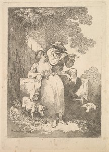 Repos du travail par des journées ensoleillées, 1784-87 - Thomas Rowlandson