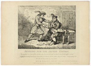 Révision pour la deuxième édition, à partir du Tour des Hébrides de Boswell - Thomas Rowlandson