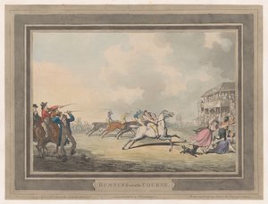 Sortie de la course - Thomas Rowlandson