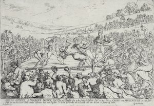 Sports ruraux - Un match de boxe, 28 septembre