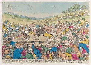Sports ruraux, un match de boxe, 29 septembre 1811