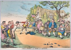Sports ruraux ou Jeu de Quoits, 30 octobre 1811