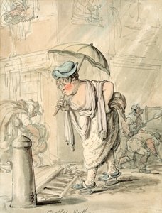 Triste temps pluvieux - Thomas Rowlandson