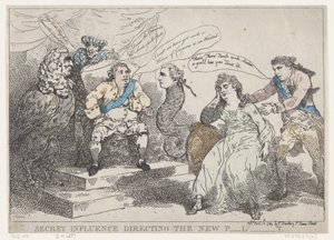 Influence secrète dirigeant le nouveau Parlement, 18 mai 1784
