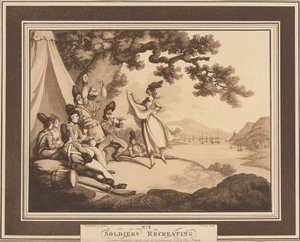 Soldats se recréant, c.1798