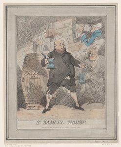 Sr. Samuel House, [1780] réédité 1786-91 - Thomas Rowlandson
