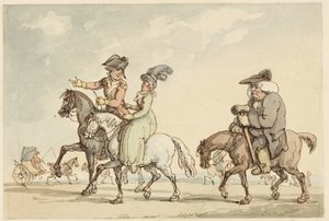 Étude pour Conforts du Bain - Thomas Rowlandson