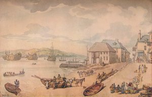 Tarr Point Torpoint, Plymouth, 18ème siècle