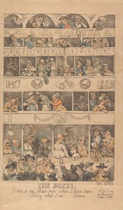 Les Boîtes : « Oh, malheur à moi, d’avoir vu ce que j’ai vu, de voir ce que je vois. » - Thomas Rowlandson
