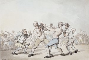 Le match de boxe