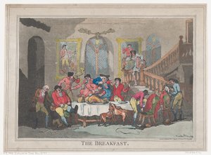 Le Petit Déjeuner, 1er février 1789 - Thomas Rowlandson