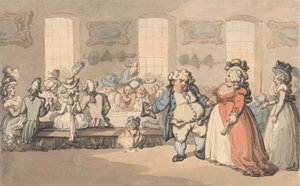 Les Conforts de Bath : Le Petit Déjeuner - Thomas Rowlandson