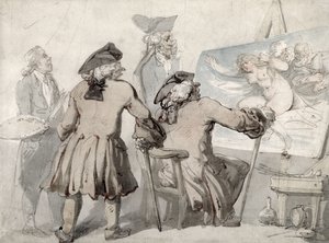 Les connaisseurs, c.1790