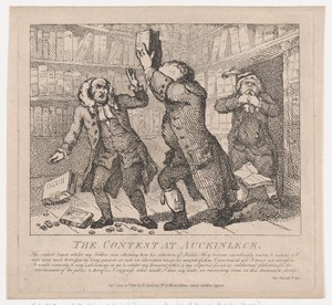 Le Concours à Auckinleck, Beautés pittoresques de Boswell, Partie la Seconde, 10 juin 1786 - Thomas Rowlandson