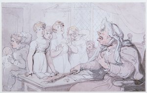 La maîtresse cruelle - Thomas Rowlandson