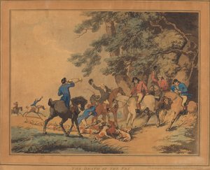 La mort du renard, publié en 1786