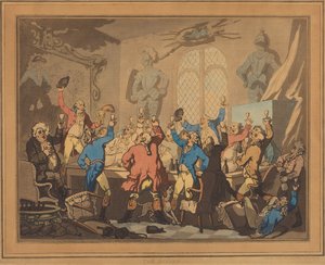 Le dîner - Thomas Rowlandson