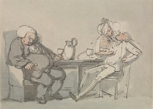 Le docteur a surmonté - Thomas Rowlandson