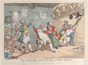 Le fils enragé de Mars et le timide Tonsor, 20 avril 1811