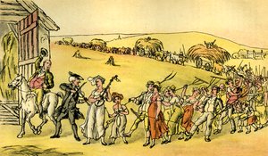 La Fête des moissons - Thomas Rowlandson