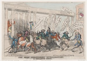 Les ambassadeurs extraordinaires irlandais, un spectacle galant, 7 mars 1789