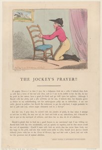 La prière du jockey !!, 10 août 1801