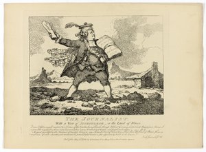 Le journaliste, extrait du Tour des Hébrides de Boswell