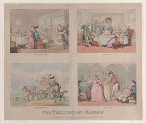 Les plaisirs de Margate - Thomas Rowlandson