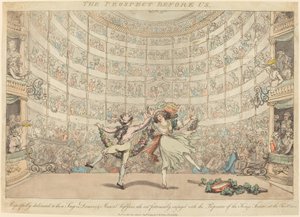 La perspective devant nous, No. 2 - Thomas Rowlandson