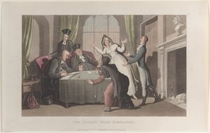 La page sacrée exposée, du Journal des voyages sentimentaux dans les provinces du Sud - Thomas Rowlandson