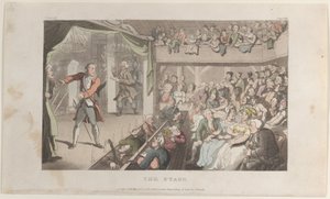 La scène. George Primrose en Horatio, du Vicaire de Wakefield, 1er mai 1817