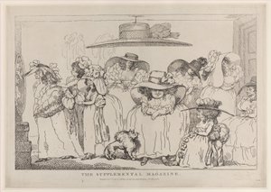 Le Magazine Supplémentaire, 1er janvier 1786 - Thomas Rowlandson