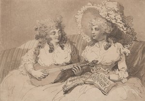 Les sirènes, 10 avril 1787 - Thomas Rowlandson