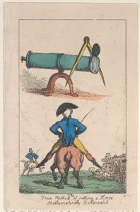 La vraie méthode de monter à cheval, délinéée mathématiquement, 1809
