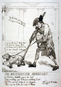 Le Mendiant de Westminster, 1784