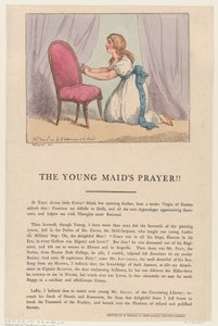 La prière de la jeune servante