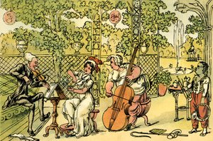 Le trio du jardin