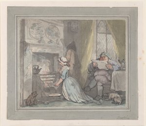 Toast - Thomas Rowlandson