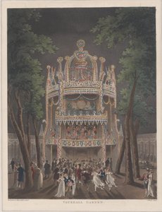 Jardin de Vauxhall, 1809