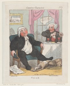 Vicaire, 10 septembre 1799 - Thomas Rowlandson