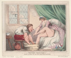 Lavage des pieds de porc, 20 janvier 1800