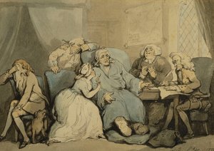 Rédaction du testament, 1786