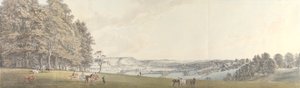Vue de Boxhill depuis Norbury Park, Surrey