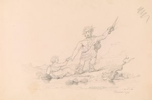Soldat sauvant un enfant