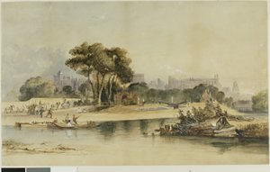 Environs du château de Windsor - Thomas Shotter Boys
